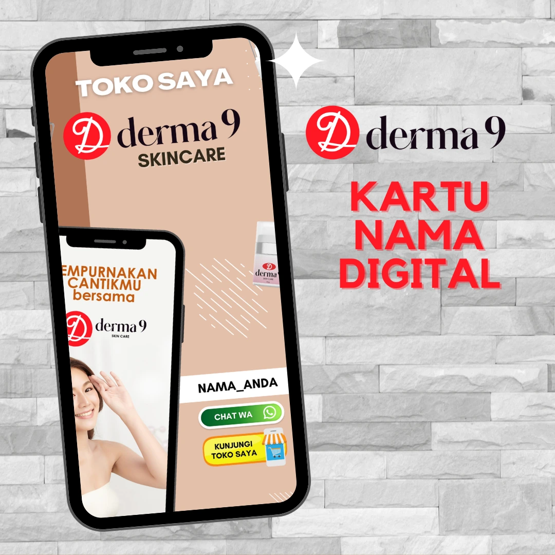 Alat Bantu Derma9 - Kartu Nama Digital